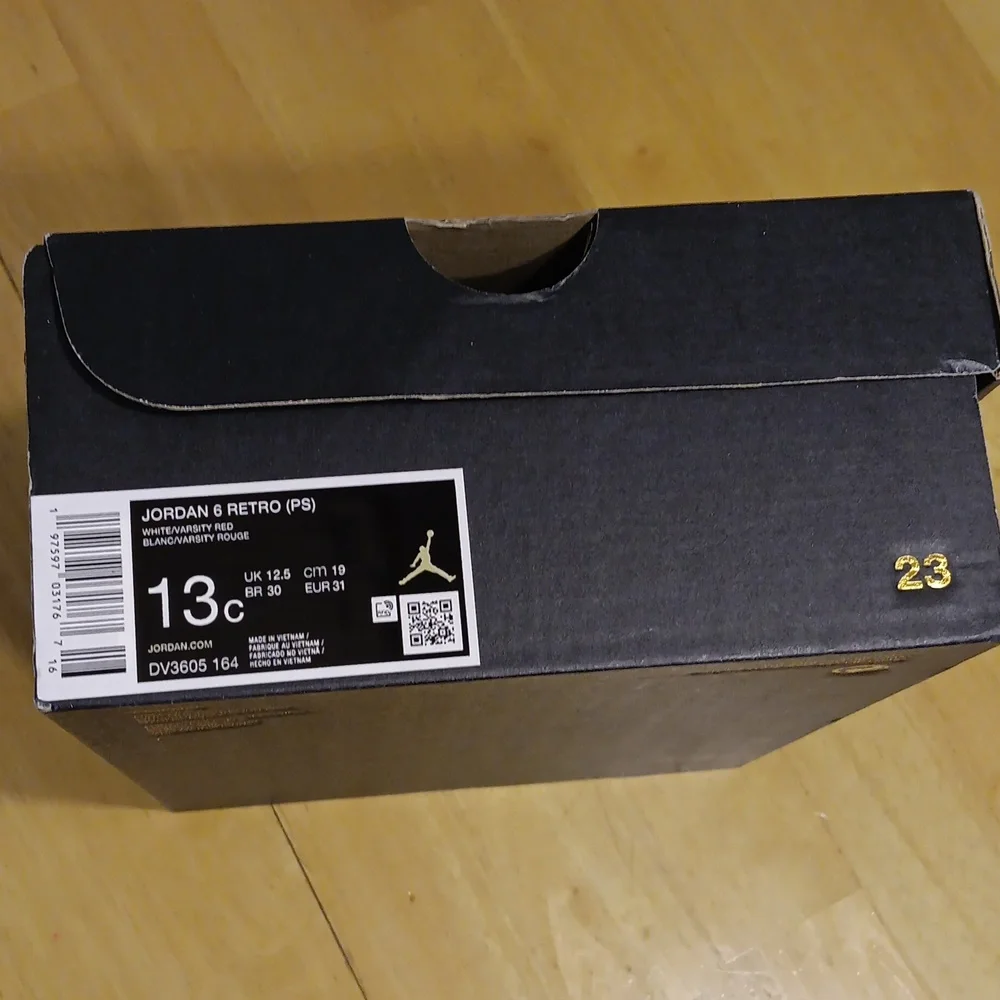 Jordan 6 Retro Toddler 13 c EUC - Picture 3 of 7